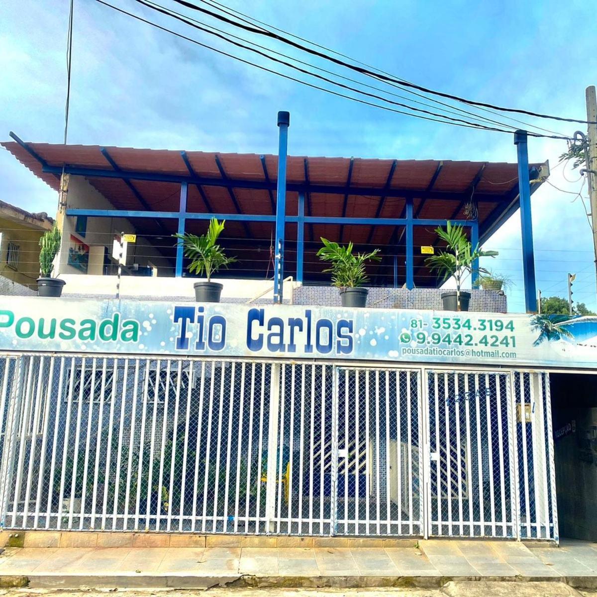 Pousada Tio Carlos Hotel Escada Exterior photo